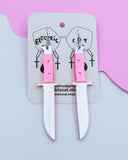 Knife Earrings