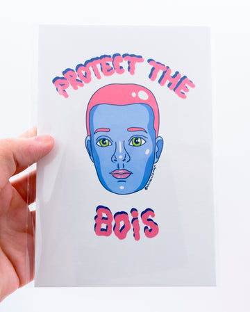 protect the bois small print by electric cat
