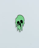 Drippy Skull Sticker